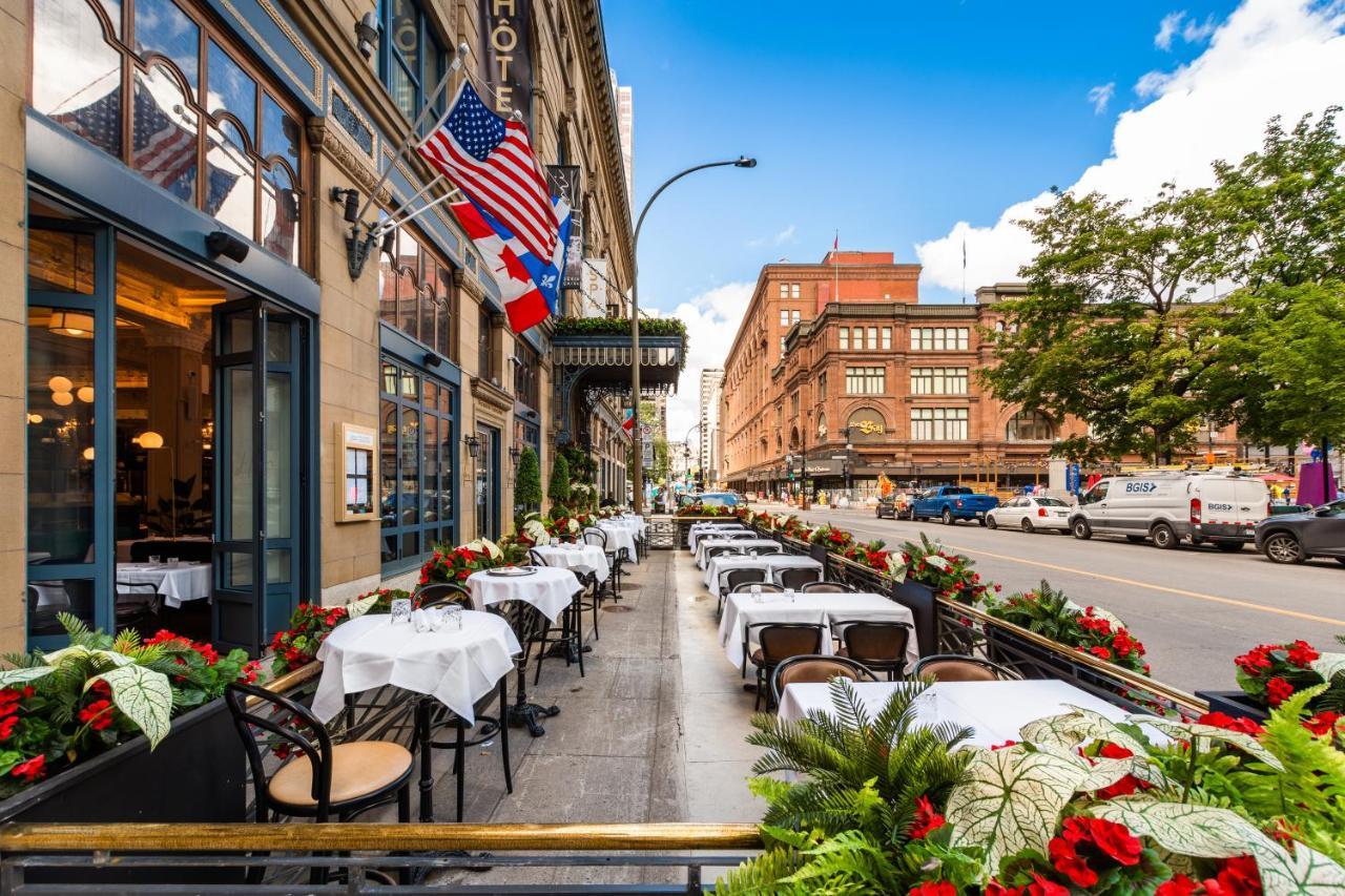 Hotel Birks Montreal Luaran gambar The outdoor seating area